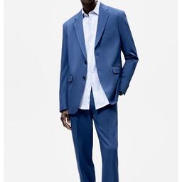 CHEST 36” & 30” W ZARA SUIT MENS SMALL BLUE BLAZER TROUSER TEENAGE BOYS

Purchased for my son whom is 14 but this is too big for him so having to purchase alternative.

Blazer - 49.99
Trousers - 22.99

All tags still attached. Grab a bargain.