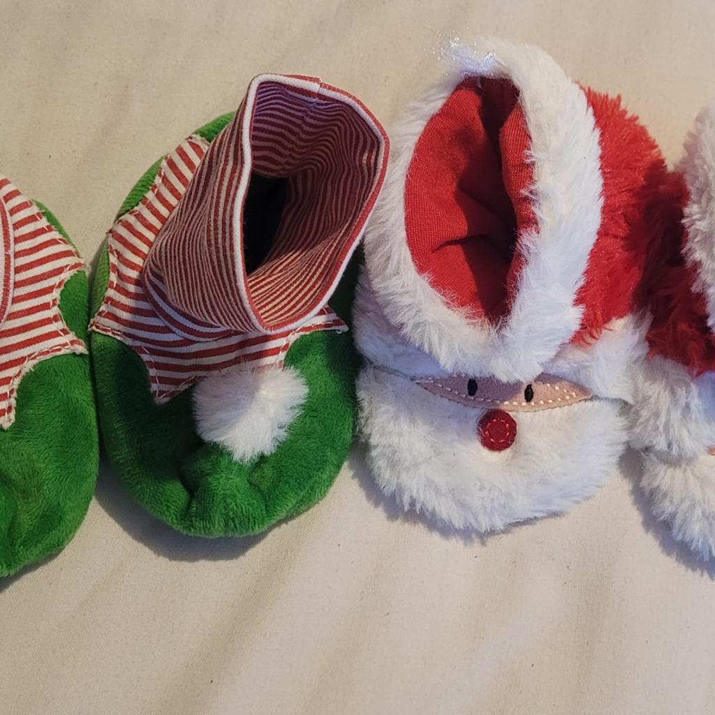 Sainsburys Tu Christmas Elf baby booties
Size 0-3 months
Worn 3 times

Pep&Co Christmas santa elf baby booties
Size 3-6 months (I think sizing is small so more like 0-3 months)
Smoke free home
Pet free home
Collection B38 or delivery via Evri or yodel only

#sainsburys #sainsburystu #sainsburysclothing #sainsburysbaby #sainsburyschristmas #sainsburysxmas #christmasbooties #xmas #xmasbooties #babygirl #babybooties #babychristmas #babychristmasclothing #santa #santaclaus #stnicolas #stnick #fatherchristmas #elf #santaself #Stnicolaself #unisex #babygirl
#baby #babyboy #babyclothes #babyclothing #savvy #savvysole #savvymom #savetheplanet #savetheworld #savemoney #save #savewithbundles