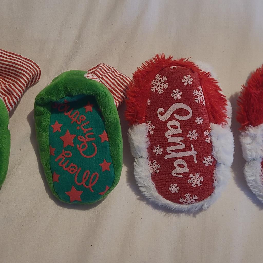 Sainsburys Tu Christmas Elf baby booties
Size 0-3 months
Worn 3 times

Pep&Co Christmas santa elf baby booties
Size 3-6 months (I think sizing is small so more like 0-3 months)
Smoke free home
Pet free home
Collection B38 or delivery via Evri or yodel only

#sainsburys #sainsburystu #sainsburysclothing #sainsburysbaby #sainsburyschristmas #sainsburysxmas #christmasbooties #xmas #xmasbooties #babygirl #babybooties #babychristmas #babychristmasclothing #santa #santaclaus #stnicolas #stnick #fatherchristmas #elf #santaself #Stnicolaself #unisex #babygirl
#baby #babyboy #babyclothes #babyclothing #savvy #savvysole #savvymom #savetheplanet #savetheworld #savemoney #save #savewithbundles