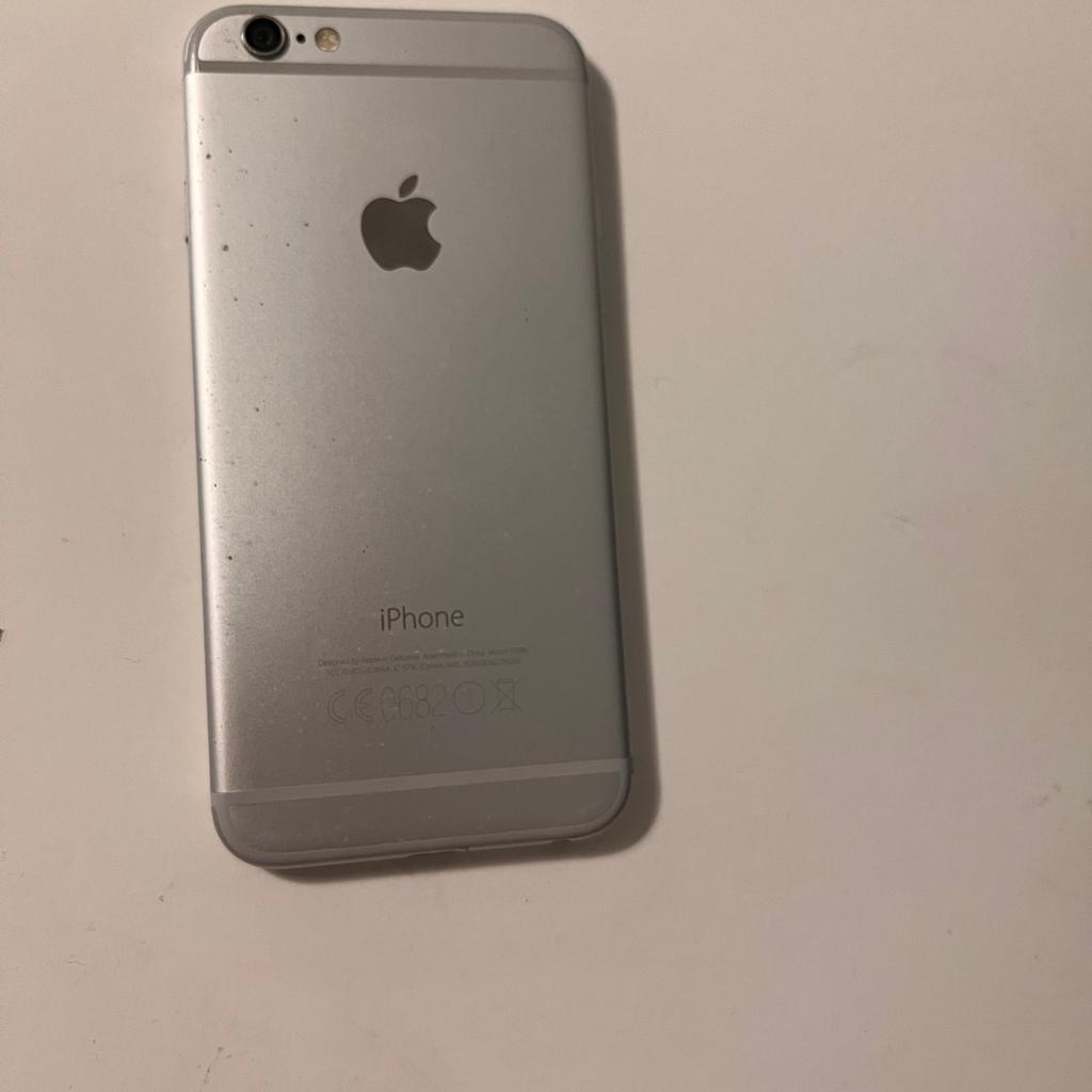 iPhone 6 unlocked silver. 128GB. GOOD CONDITION. collection only.