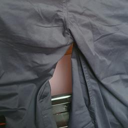 Cargo Polyester Trouser. Brand new never used. Colour Navy Blue. Waist 36-38