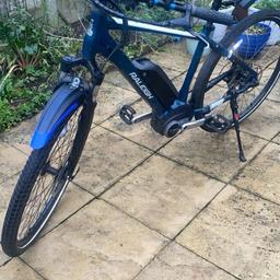Fitted with power pack 300. Battery lasts a while and overall the bikes in pretty good condition. Has brand new bars, front brake, chain, cassette and grips. All of these alone retail for £120. Comes with Charger and Chain lock.  NEGOTIABLE