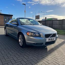 New Volvo C70 with new engine, clutch,flywheel included the roof with dash cam and hand free phone in-fact u will  the car in next summer. Ulez is freeing  i am selling the car because i am relocating to other country.