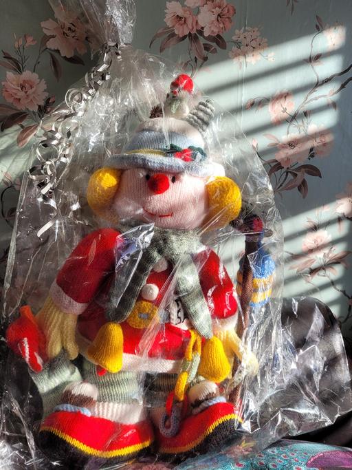 Buy & Sell Warwickshire Nuneaton and Bedworth - Photos for knitted Christmas scarecrow ( Jean Greenhowe)