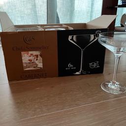 5x cabernet coupe champagne glasses, Chef & Sommelier  
Note there are 5 glasses, not the full set of 6

Cabernet Coupe Champagne Saucers 10.6oz / 300ml - Set of 6 | Champagne Glasses

Collection only from close to Kidbrooke station

Rarely used, in great condition stored in box