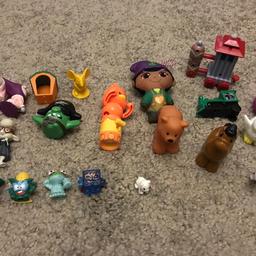 Selection of little toys
Including several animals 
4 Pen Toppers
£2 for the lot