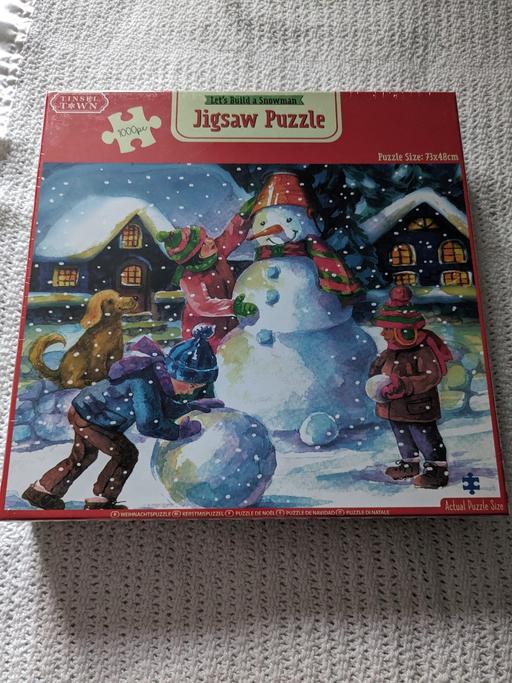 Buy & Sell Derbyshire North East Derbyshire - Photos for Snowman jigsaw puzzle