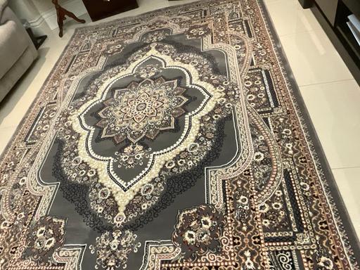 Buy & Sell Leicestershire Leicester - Photos for New Isfahan large thick grey size 300x200 cm