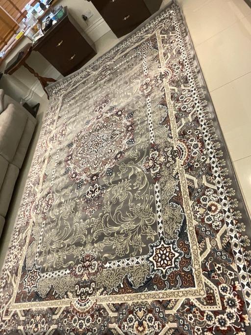 Buy & Sell Leicestershire Leicester - Photos for New rugs Isfahan large thick grey 300x200cm