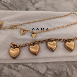 Zara Necklace and bracelet Set, brand new.  From pet and smoke free home.  lovely Christmas present 🎁