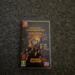 Nintendo switch game Minecraft Dungeons and dragons