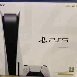 NO TIMEWASTERS!! 

NO OFFERS.

PRICED TO SELL!

brand new sealed ps5 for COLLECTION.