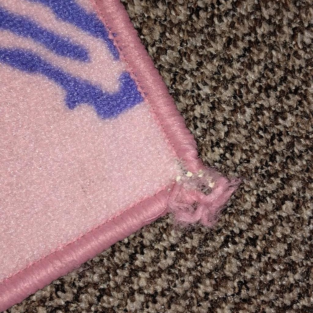 Been in daughters room. Has a couple of marks on it as pictured as well as the corners have been caught in the hoover.
Must be able to collect.