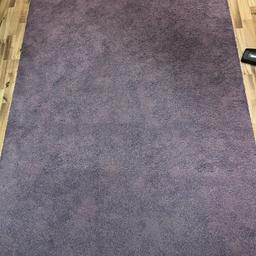 Kuzfloor Teppich 133/195 lila grau sehr guter Zustand keine Flecken 