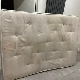 Double mattress few stains but very comfortable