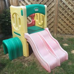 Little tikes outdoor twin slide best sale tunnel climber