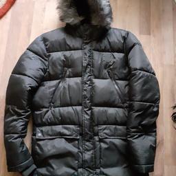 Thick padded parka in excellent condition , hardly worn