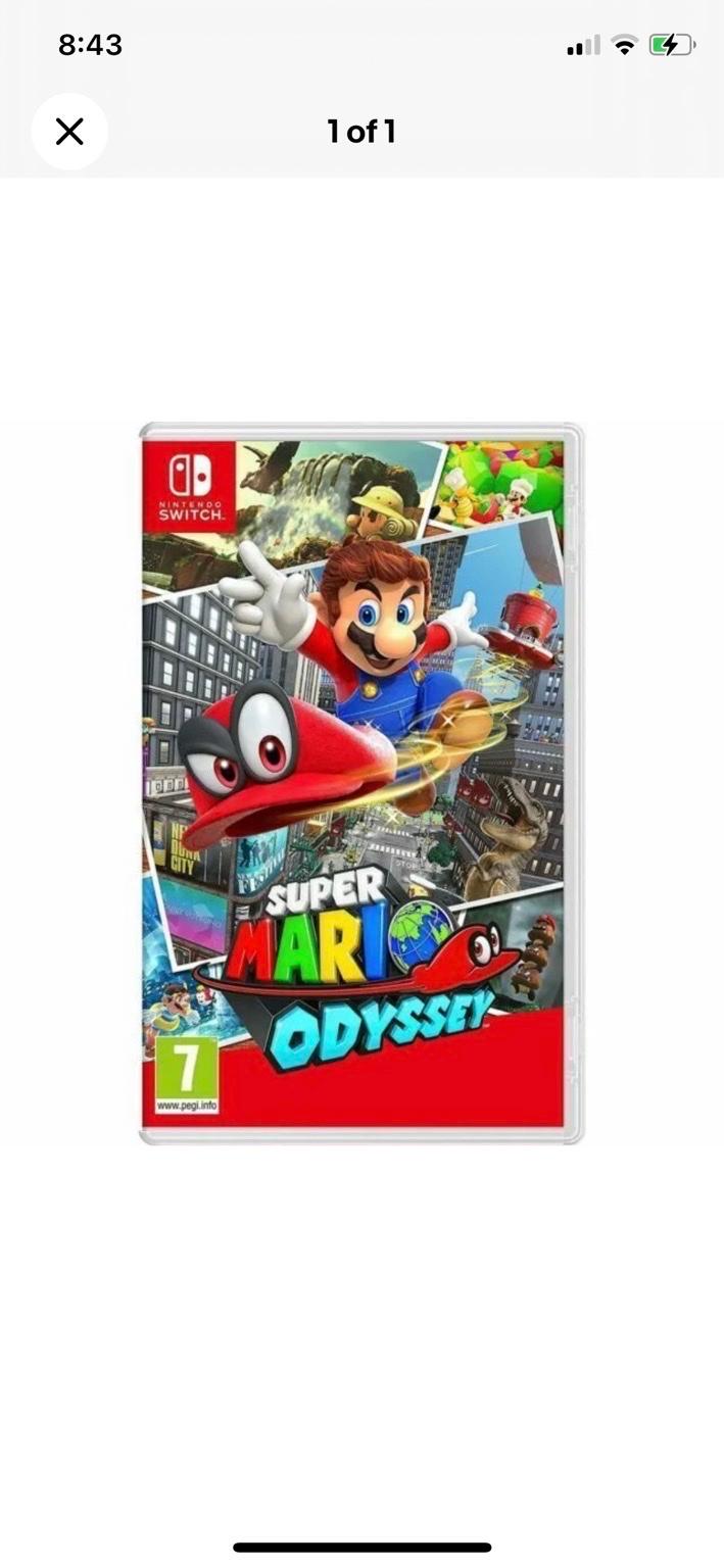 Super Mario Odyssey Nintendo Switch in B26 Birmingham für 25,00 £ zum
