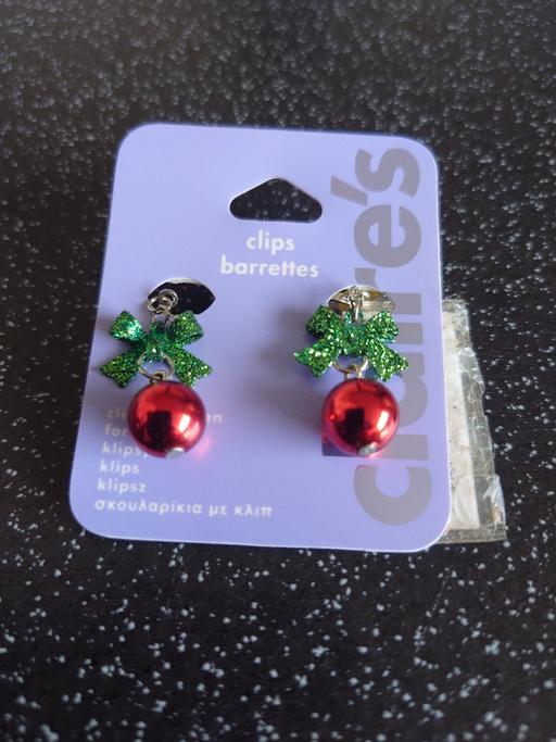 Buy & Sell Leicestershire Charnwood - Photos for Christmas clip on earrings