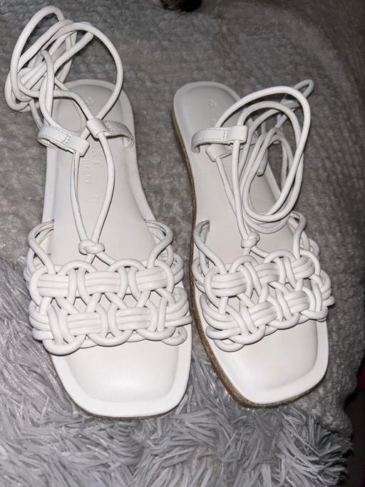 Buy & Sell Merseyside Saint Helens - Photos for New next white sandals size 5