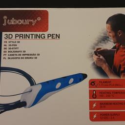 Kids 3D pen set printing pen with 12 colours 120ft filament

Unwanted Xmas gift

Collection only from B20 area