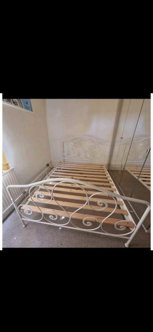 Buy & Sell West London Hillingdon - Photos for metal double bed frame