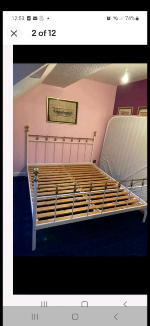 Buy & Sell West London Hillingdon - Photos for super king size bed frame