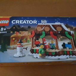 BNIB (fully sealed) LEGO. Creator:Winter Market Stall. For ages 8+. 40602. Unwanted present.
