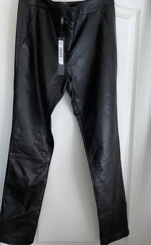 Buy & Sell West Midlands Birmingham - Photos for Next Real leather black trousers