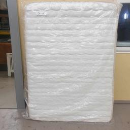 Title: Double size Spring and Memory topper Mattress
Product Code: SA-19
Color: White
Dimensions: 190 x 135 cm
Condition: BRAND NEW in a bag
Viewing recommended 
Delivery Available
(King size available)
