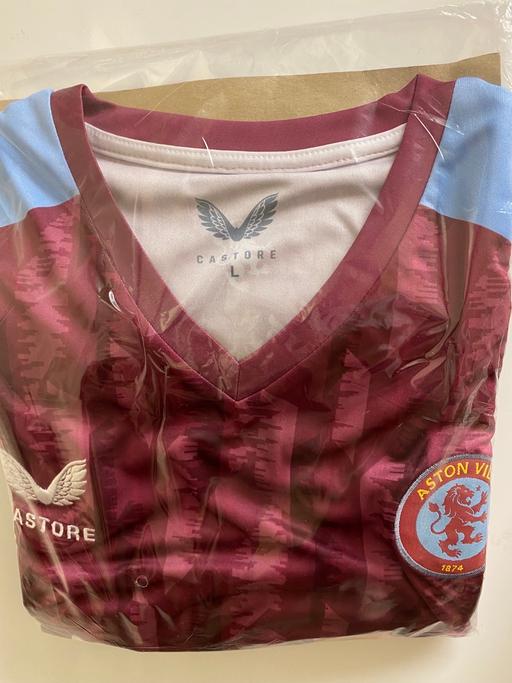 Buy & Sell Worcestershire Redditch - Photos for Aston Villa football top Large season 2923/24