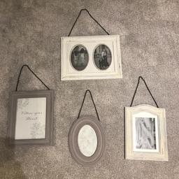 Next photo frames new never used 10 1/2x 8 1/2 10x7 12x 9 2/2’ oval 9x7 with chains to hang