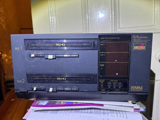 Buy & Sell Tyne and Wear Newcastle upon Tyne - Photos for VCR double decker Amstrad