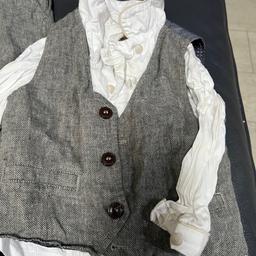 Next baby waistcoat and trousers only wore once 12/18 months