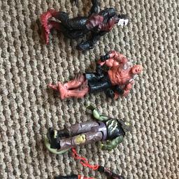 WWE monsters 6 inch figures £5 each or £18 the lot will listen to offers