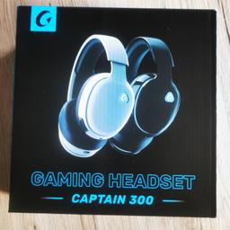 Neues Gaming Headset von Captain 300 in weiß
Wireless oder auch mit Kabel nutzbar