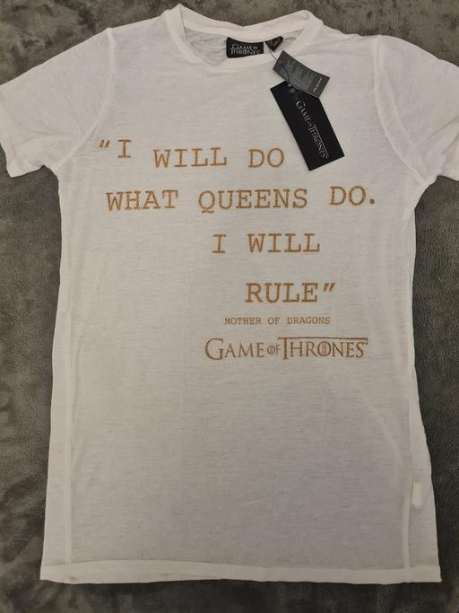 Buy & Sell Nottinghamshire Gedling - Photos for Womens Game of Thrones Tshirt size 10