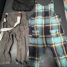 Next baby boys dungarees 2 items