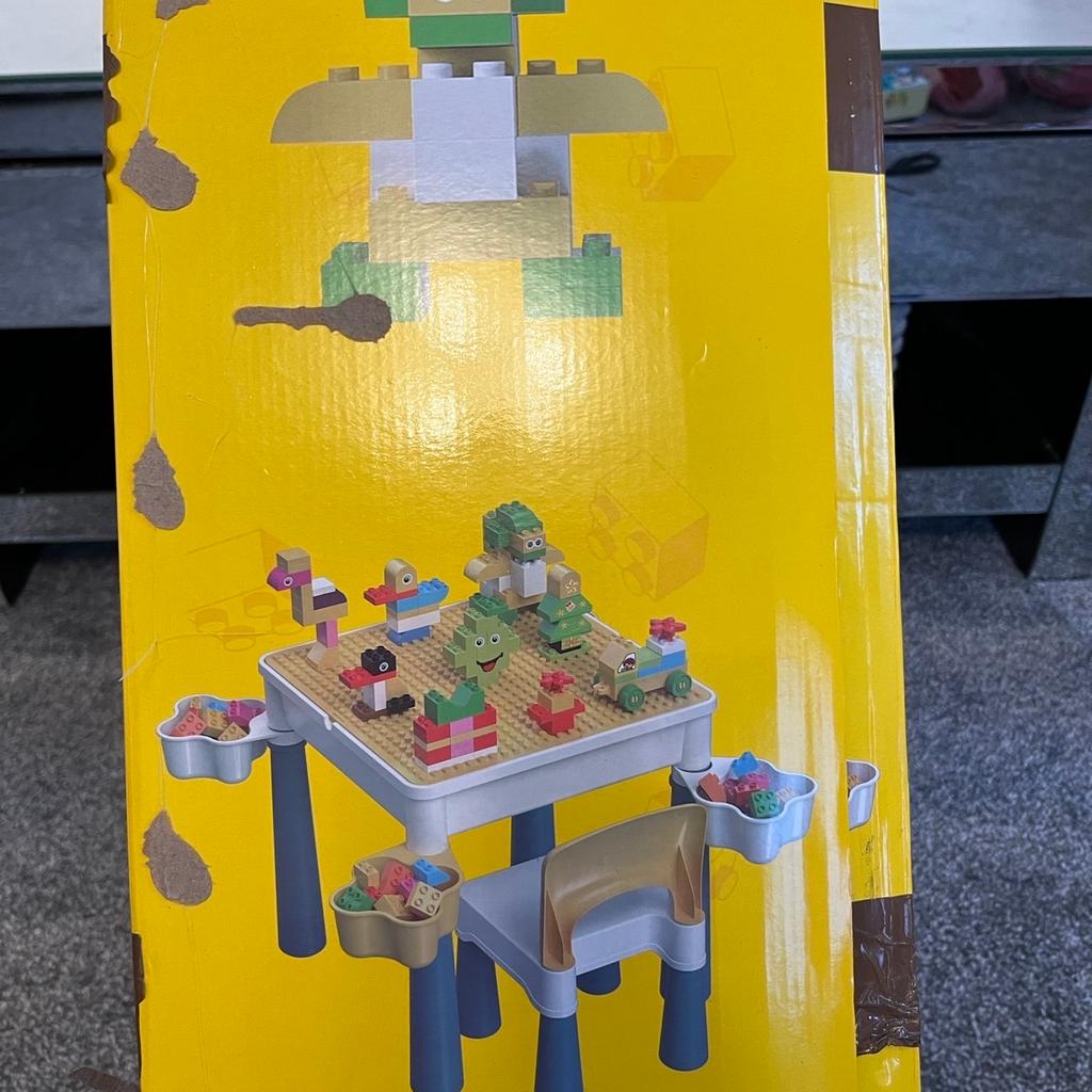 Burgkidz building blocks table and chair
New and boxed
Hours of fun
From a pet and smoke free home
Happy to post at extra cost
Collection DE23 3BH