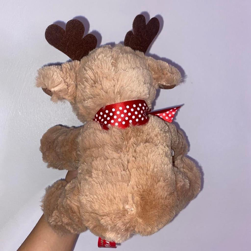 Brand new never used || rudolph the red nose reindeer cuddle toy

✨cute bow around the neck
✨never used brand new condition
✨perfect gift / xmas home decor / kids toy etc

Price: £8

🚙£1.20 uk delivery
✈️message me for international delivery

#kidstoy #christmastoy #rudolphtherednosereindeer #rudolphtoy #softtoy