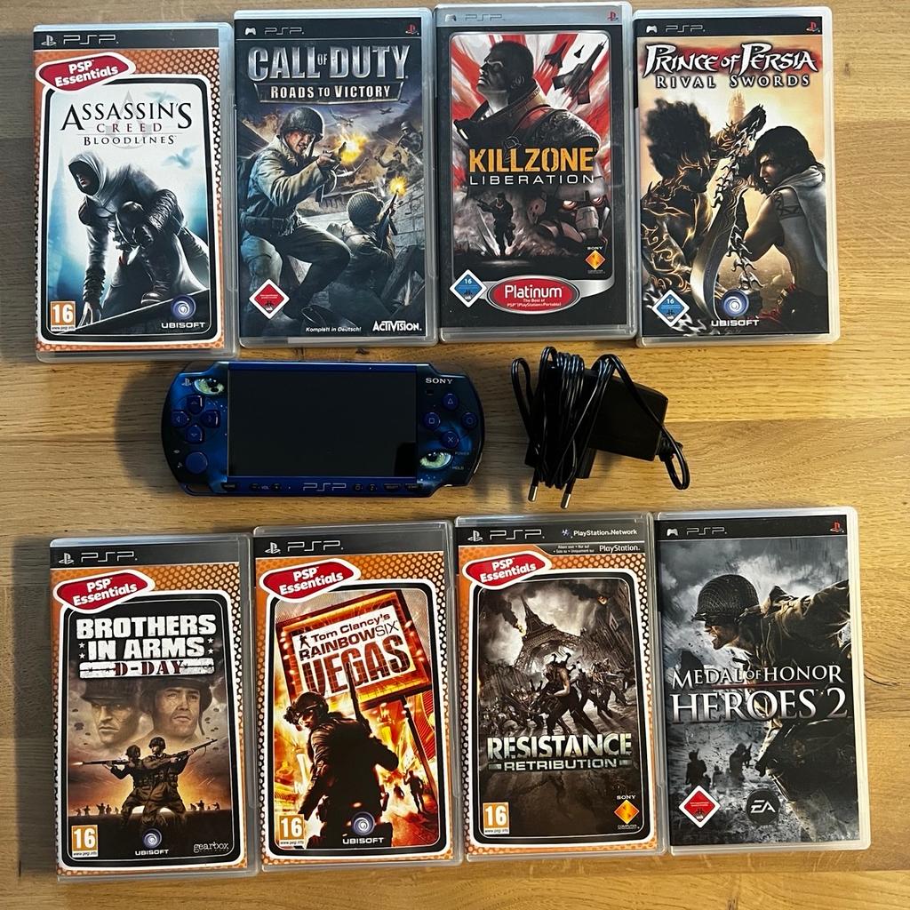 PSP ( AVATAR Kollektion )
8 Games inklusive
Top Zustand