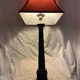 Nice Laura Ashley Lamp.
Model 428.
Working. Supplied with Bulb & Shade.
Height to top of shade 60cm.
Collect from Croydon CR0 South London or can be delivered locally within 10 miles for agreed fee but outside London Congestion Zone