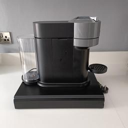 Vertuo Plus Coffee Machine, Dark Grey

With the Grey Nespresso Vertuo coffee machine, you choose your coffee size and the machine freshly brews it.

Upgraded to a different machine hence reason for selling. Comes with storage unit and some pods.