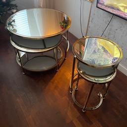 Michelle keegan set 4 tables were 400 when purchased perfect condition no marks or scratches well looked after