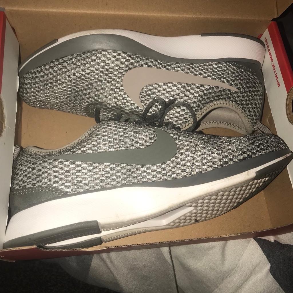 New Nike trainers come with box Size 4.5 selling due to being too big for me only tried them on so they’re brand-new looking for £10