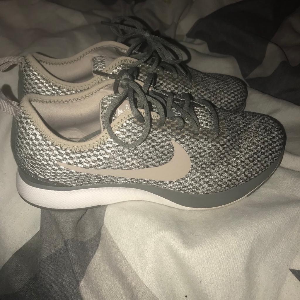 New Nike trainers come with box Size 4.5 selling due to being too big for me only tried them on so they’re brand-new looking for £10