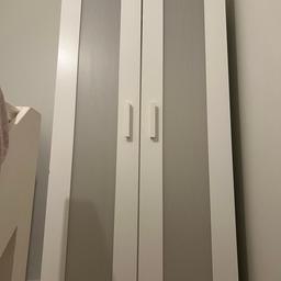 Very good condition
I have two wardrobes for sale £70 each or two for £125
Except for a scrape /scratch on side of door
Collection from first floor flat
Will need another person to assist you to take it down the stairs.
Door can come off

Happy to take offers