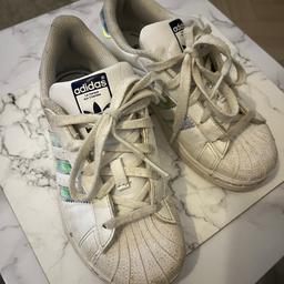 Adidas Superstar Trainers - Size 12.5UK

Used but still in great shape. could do with a wipe down or wash in the machine.

Collection Chingford E4 or delivered or posted for extra charge