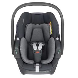 Features:
•Maxi-Cosi Pebble 360° rotating baby car seat in colour graphite; can be used from the age of 0-15months, child’s weight 0-13kg, child’s height 40-83cm. 
•Can be used in the car with or without isofix, the car seat only turns 360 if you purchase the isofix. 
•You have the option to buy the FamilyFix 360 isofix base separately which has a smart built-in rotational system that enables the Pebble 360 car seat to be easily rotated using only one hand.
•It has an additional baby-hugg inlay in the car seat which provides extra safety and comfort for your newborn. Can be removed once baby has grown. 
•Easy adjustment of safety harness and the cover is removable and machine washable. 
•Fits Maxi-Cosi strollers and a large selection of other brands.
•RRP: £209.99

I am also selling the 360 isofix separately if you are interested in purchasing it. Both items are in very good condition. 

Open to reasonable offers.