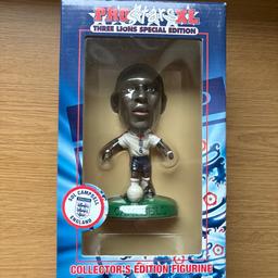 SOL CAMPBELL. ENGLAND. COLLECTORS EDITION.

CORINTHIAN PROSTARS XL EDITION, 2002. SERIAL NUMBER: 56328.

THREE LIONS SPECIAL EDITION.

FREE DELIVERY.
